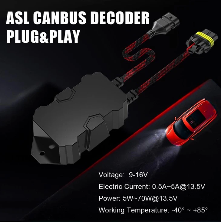 LED Headlight Decoder Strong Cambus Function H13