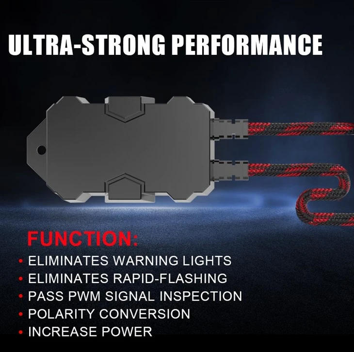 LED Headlight Decoder Strong Cambus Function H13